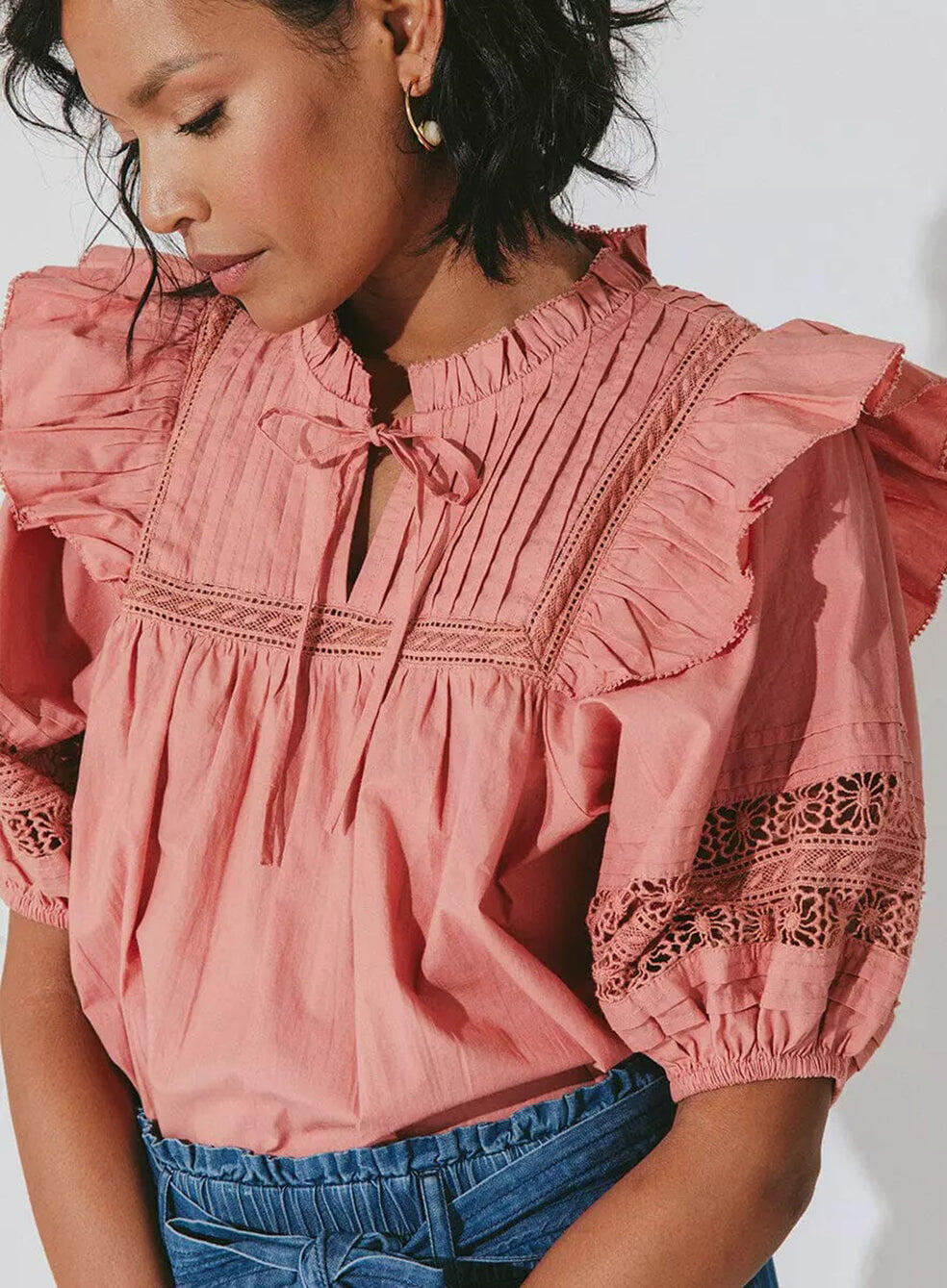 Bridget Blouse Rose - Top
