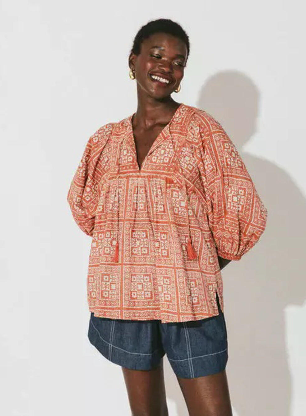 Justine Blouse Tomar - Top
