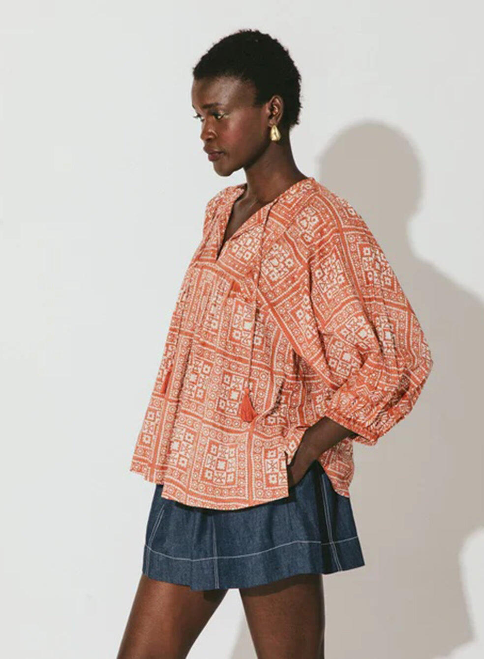 Justine Blouse Tomar - Top