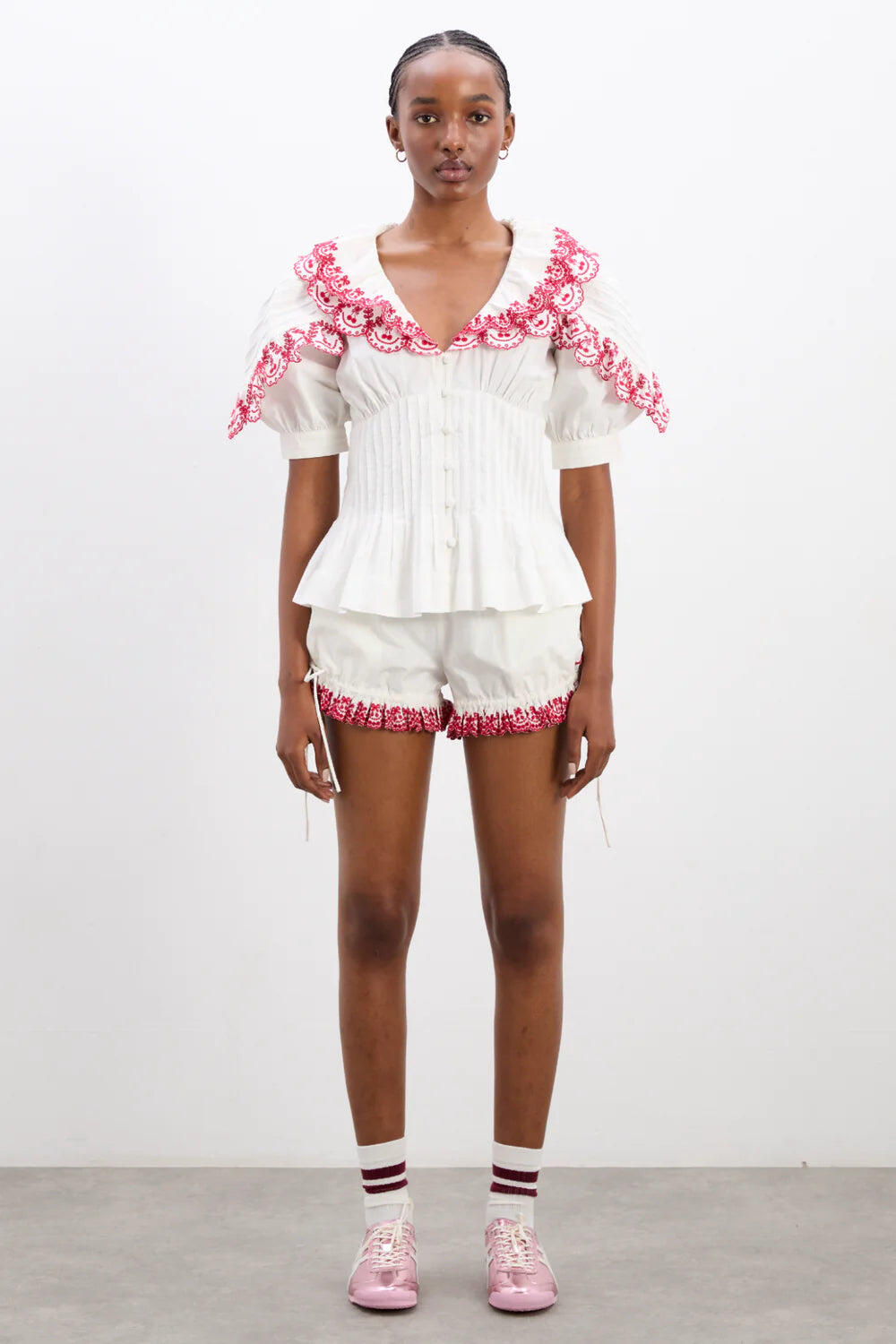 Jenna Bloomer Short Cherries