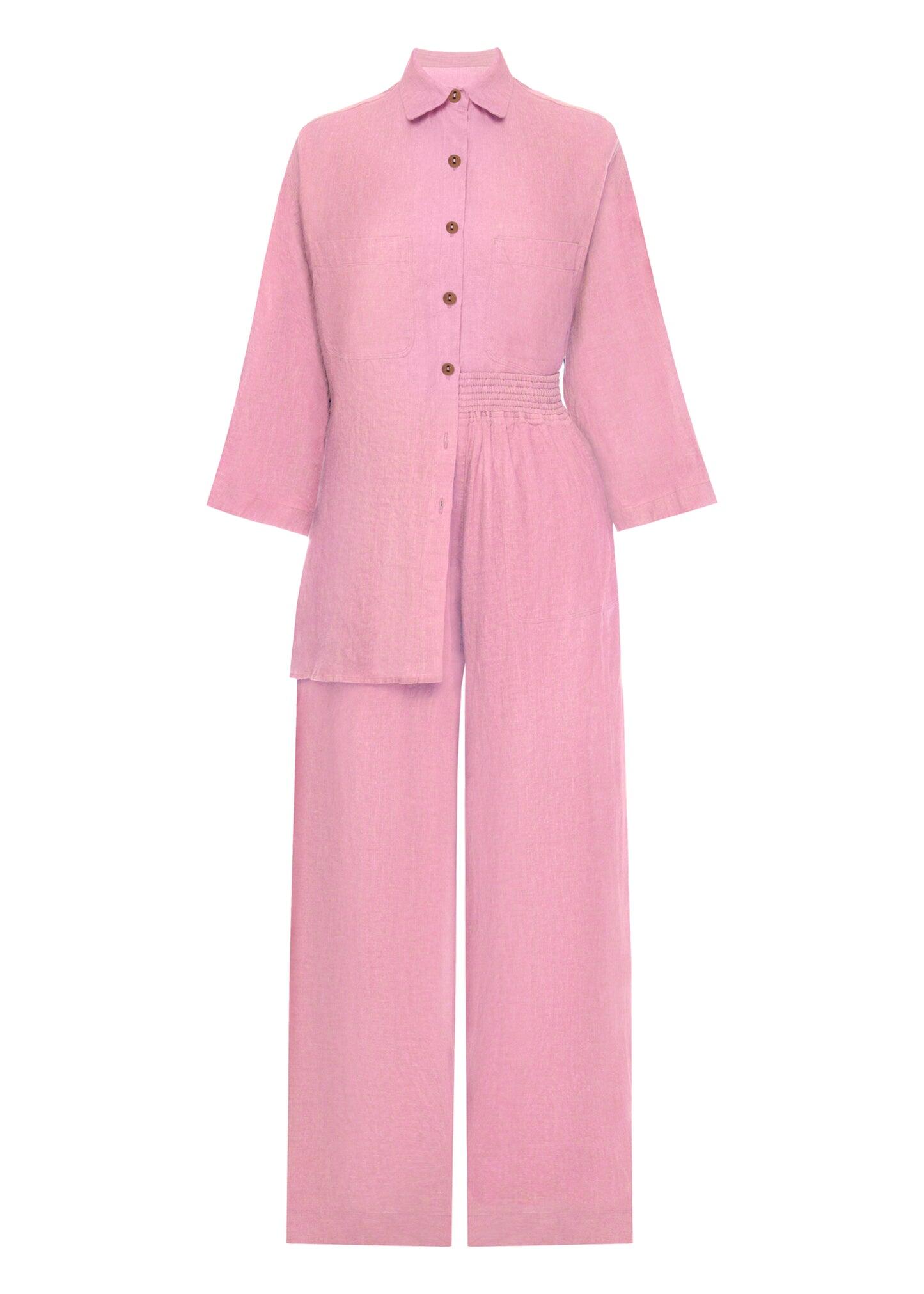 Top and Pant Set Smoke Orchid