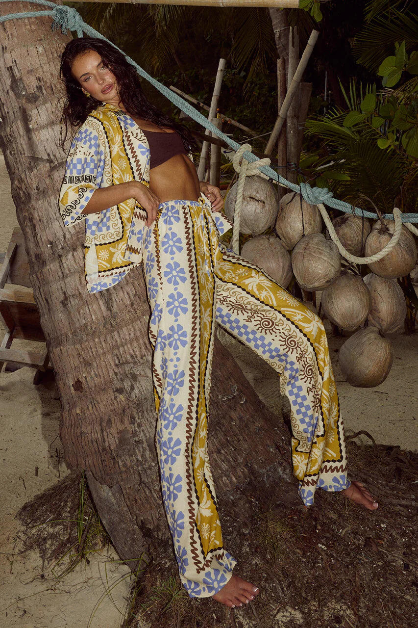 Daze Shirt Vory Print