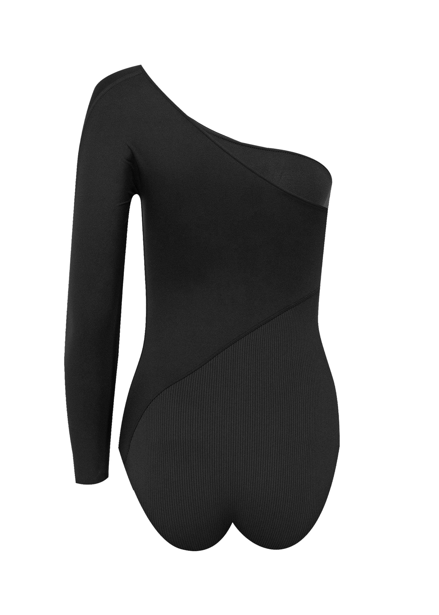 Designer Long Sleeve Swimsuit - One Piece
