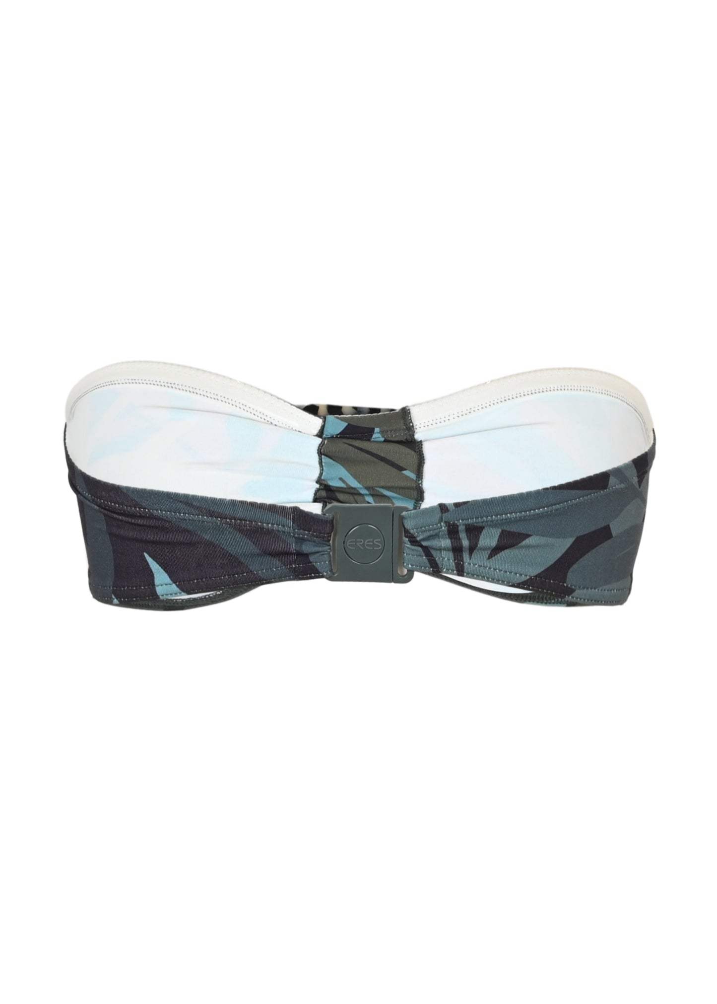 Bikini Top Bandeau in Terre Print - Bikini Top