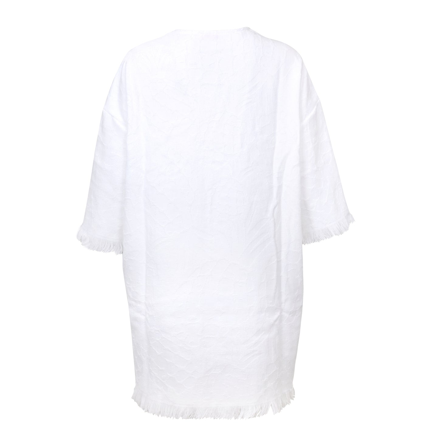Orange Tunique White - Cover Up