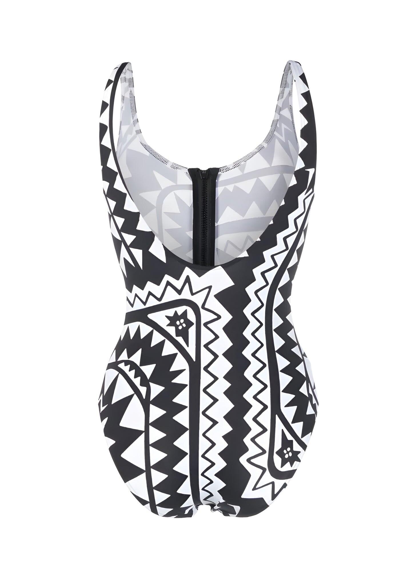 Tipi One Piece Swimsuit Imprime Tribu - One Piece