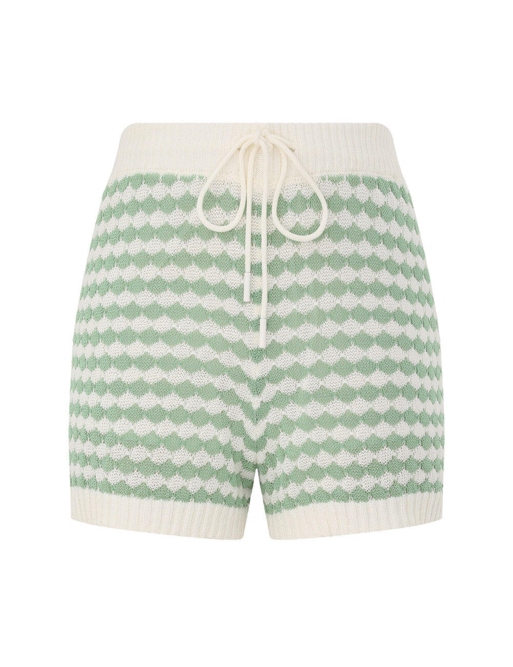 Everley Scallop Knit Short - Shorts