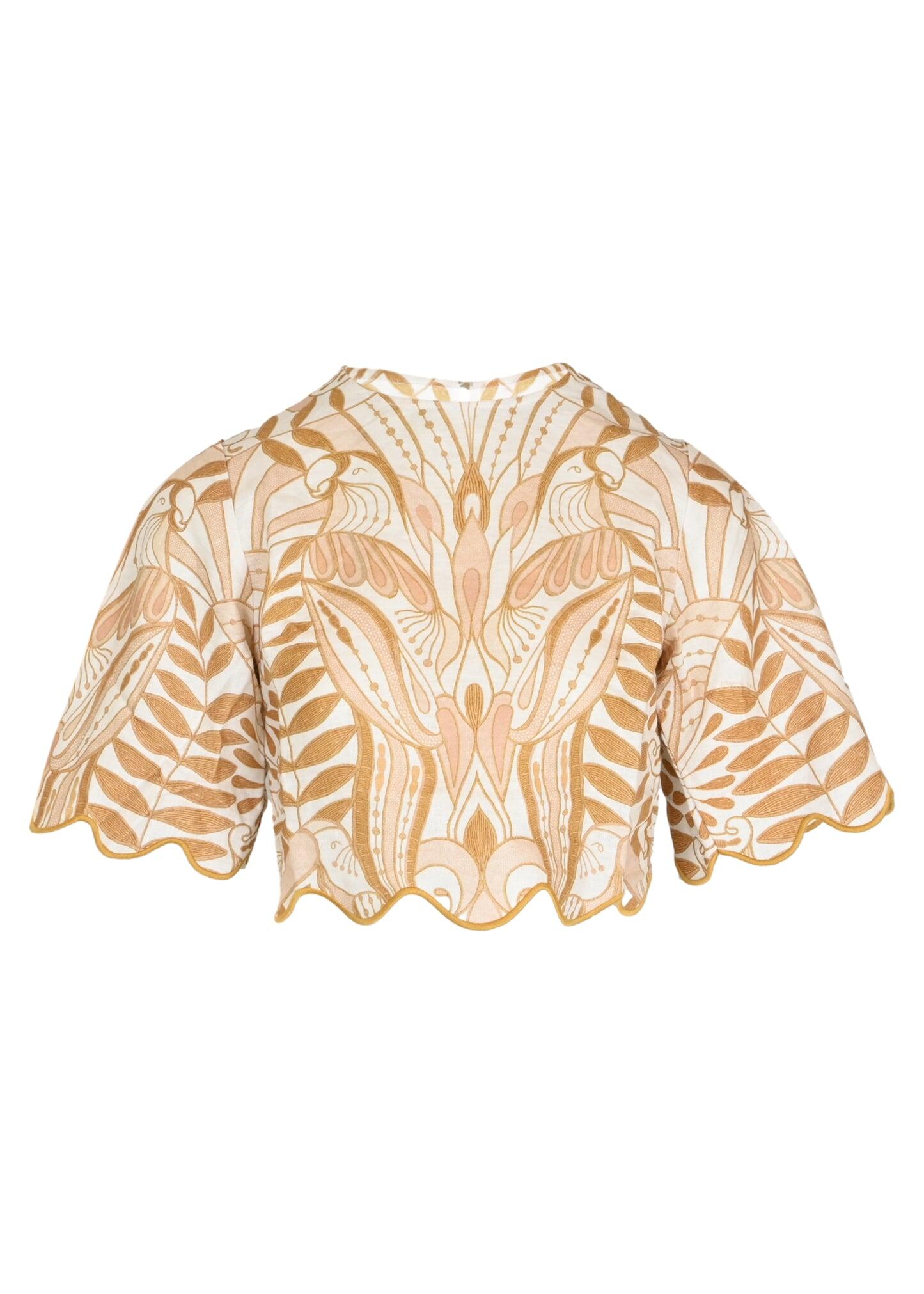 Lace Nature Blouse Off-White