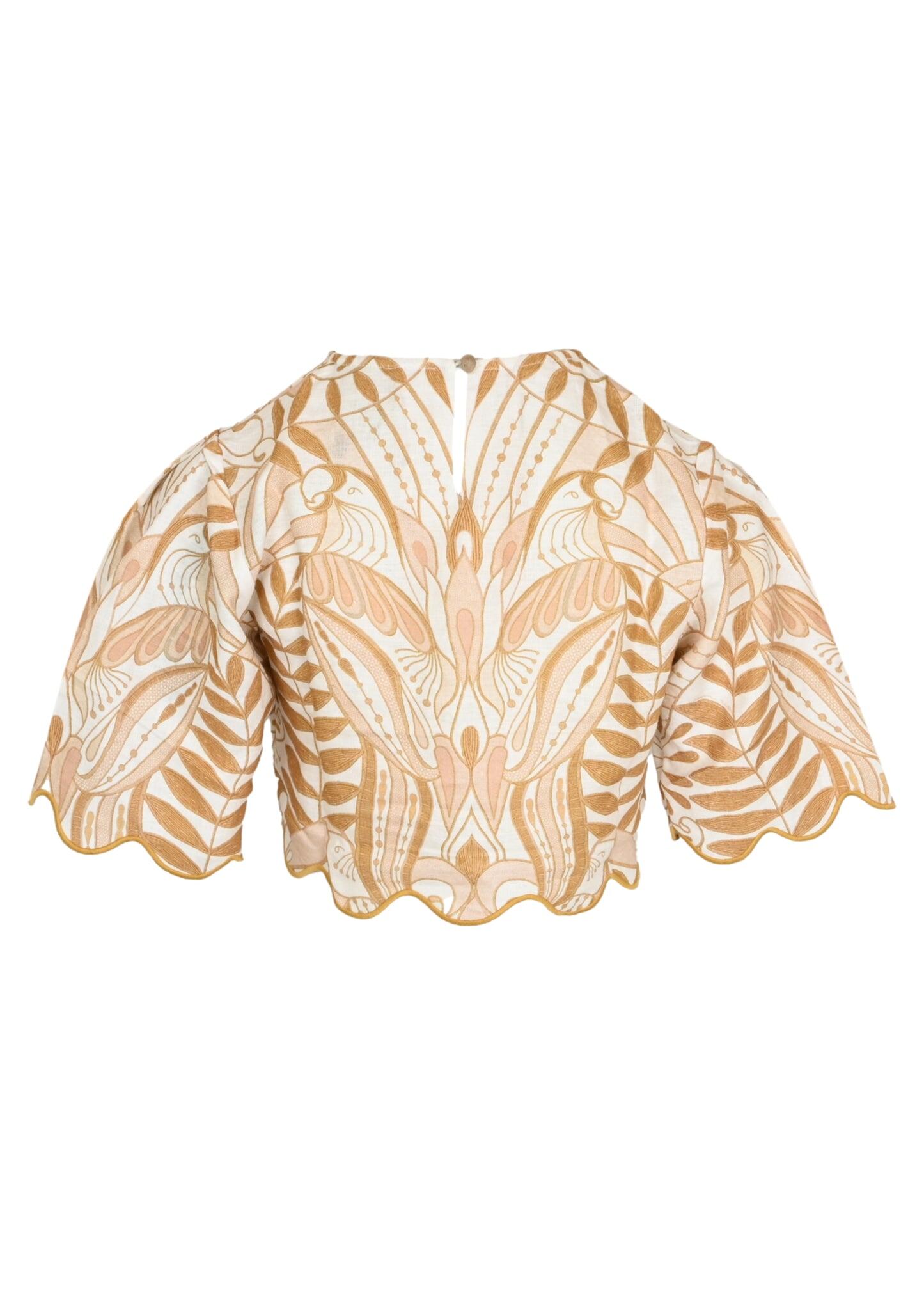 Lace Nature Blouse Off-White