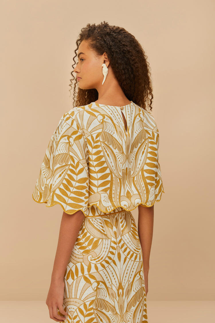 Lace Nature Blouse Off-White