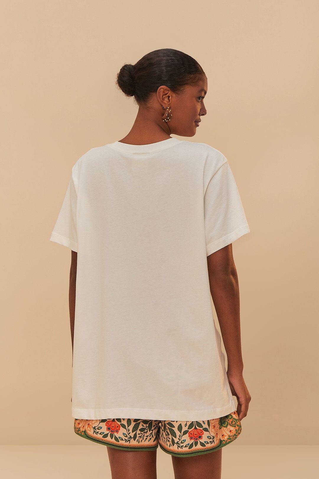 Off White Banana Cocina Relaxed T-Shirt