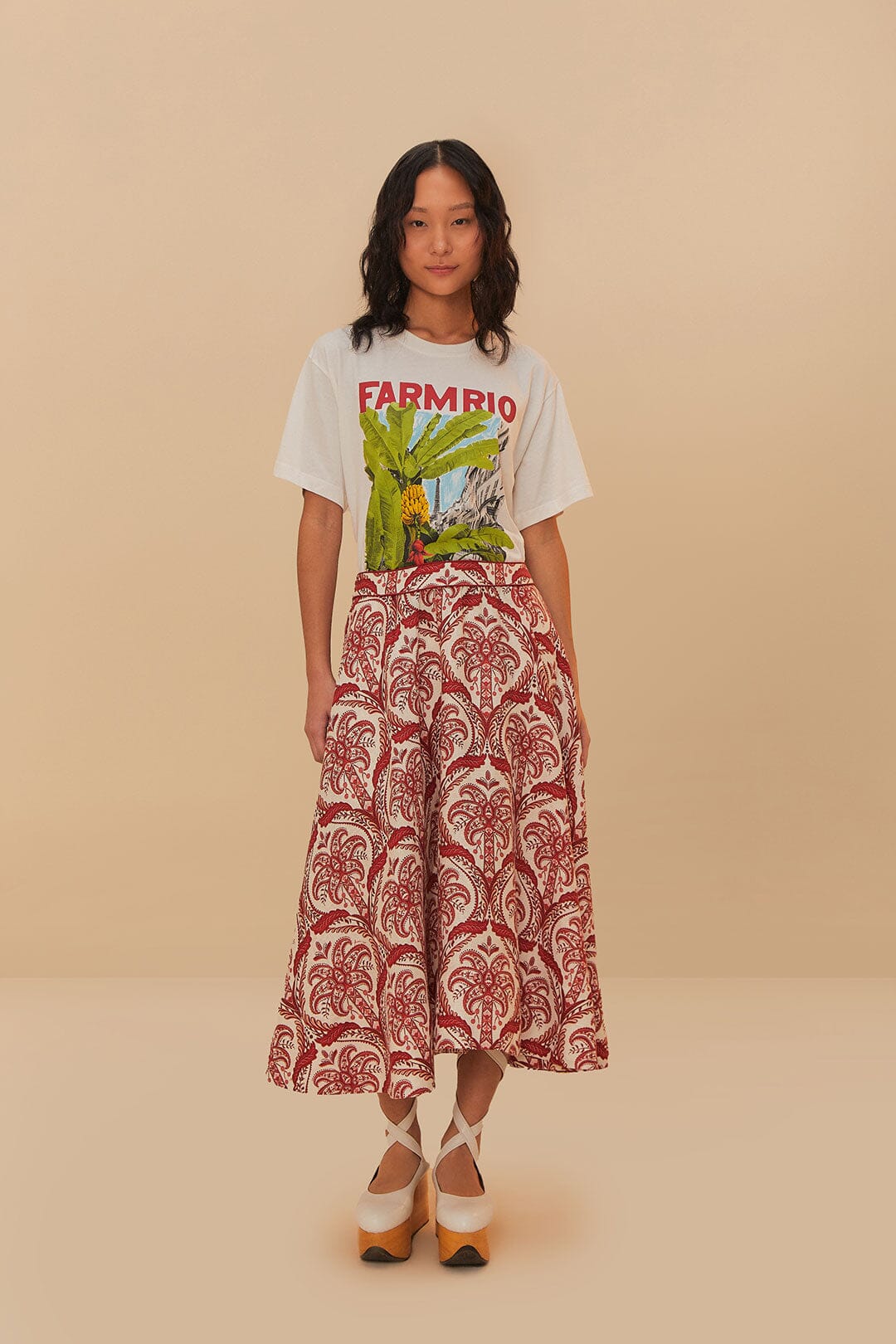 Off White From Brasil To The World Relaxed T-shirt