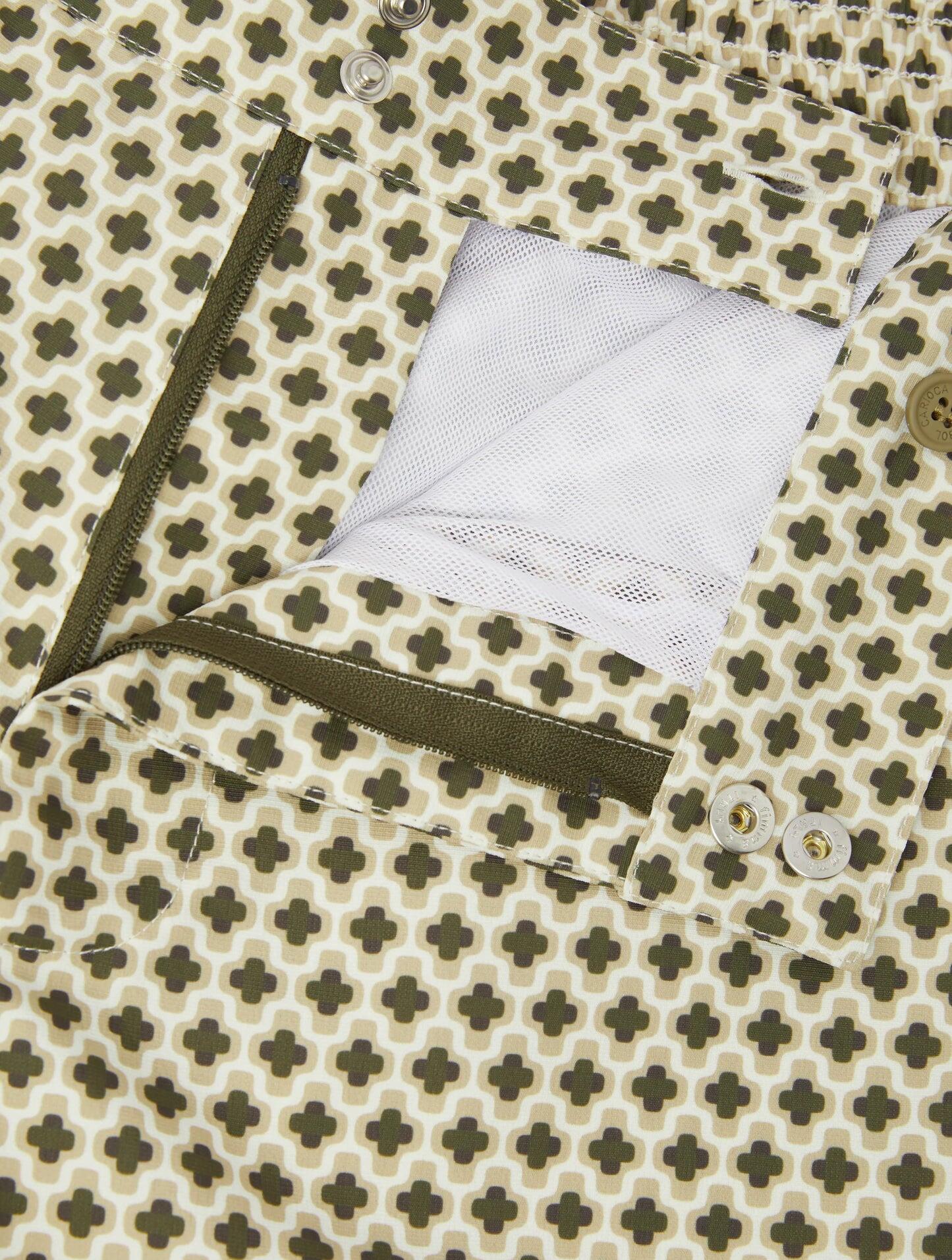 Porto Swim Short Ipanema Dried Moss & Seawood - Swim Shorts