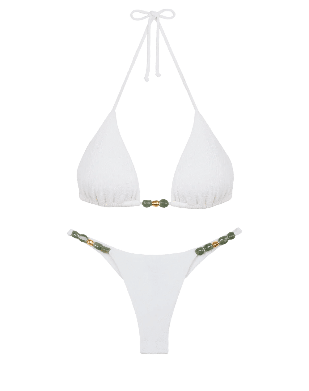 Firenze Kiana Full Bottom White - Bikini Bottom