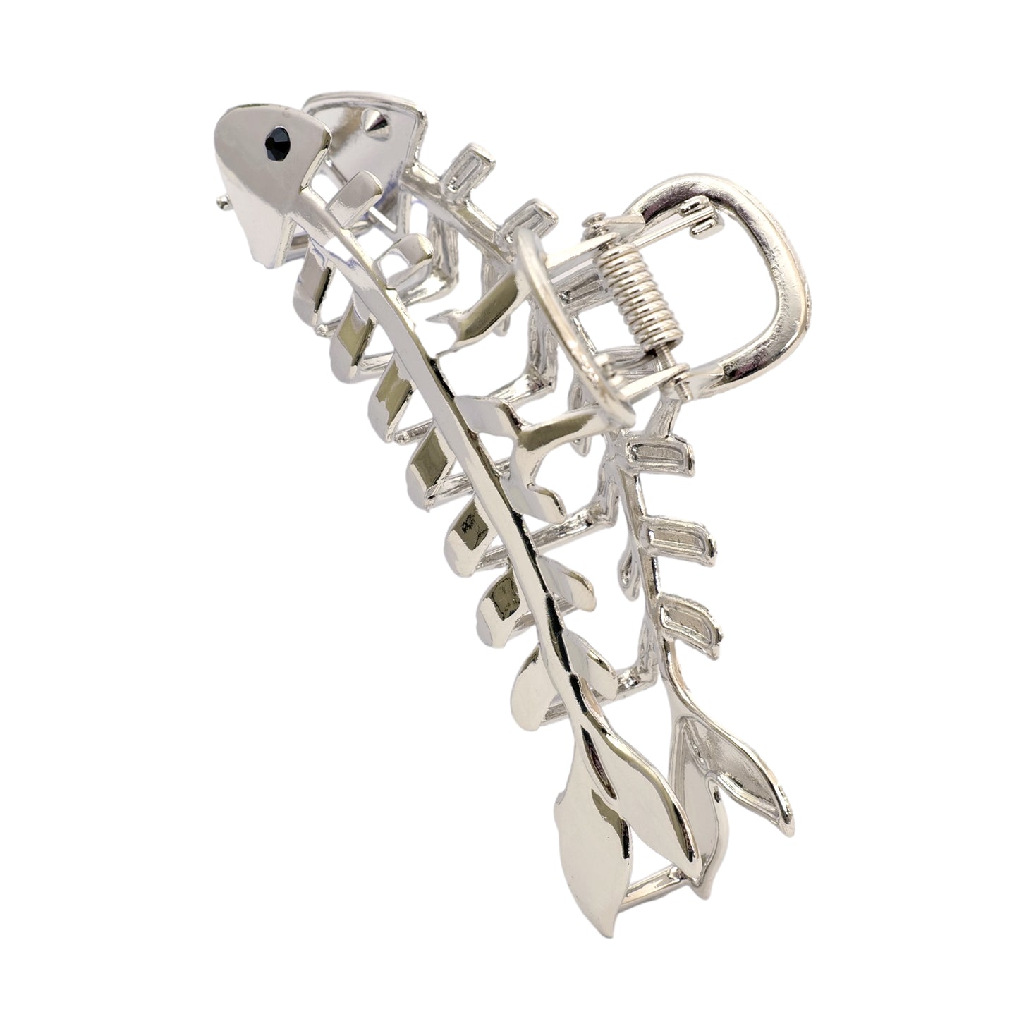 Fish Claw Clip Silver - OS - Hair Accesories