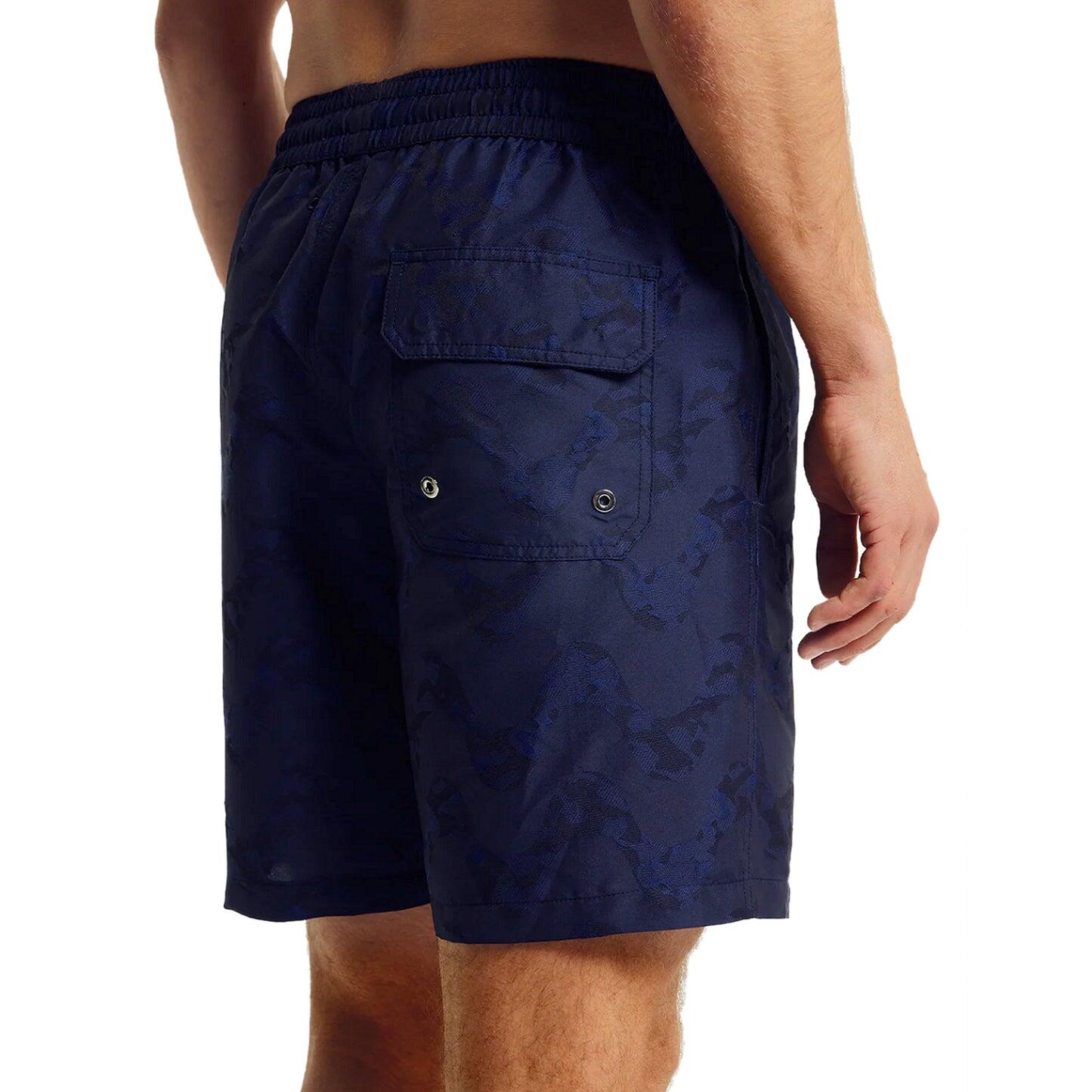 Board Swim Short Copacabana Jacquard Navy - Swim Shorts
