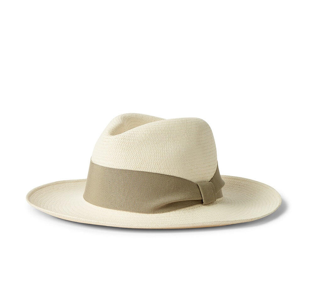 Rafael Panama Hat Block - Pale Olive