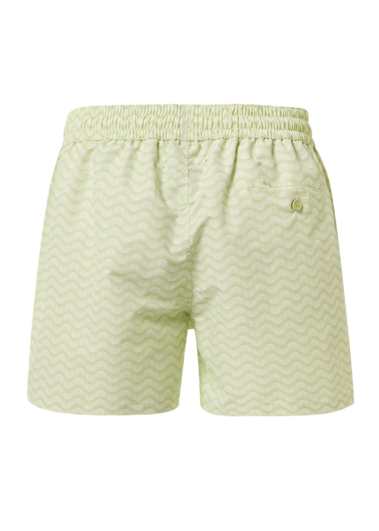 Rio Swim Short Copa Raio Do Sol Print Pistachio