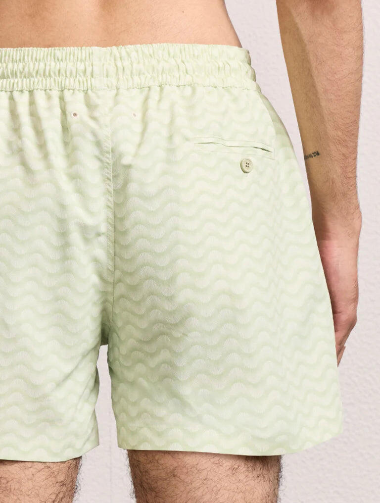 Rio Swim Short Copa Raio Do Sol Print Pistachio