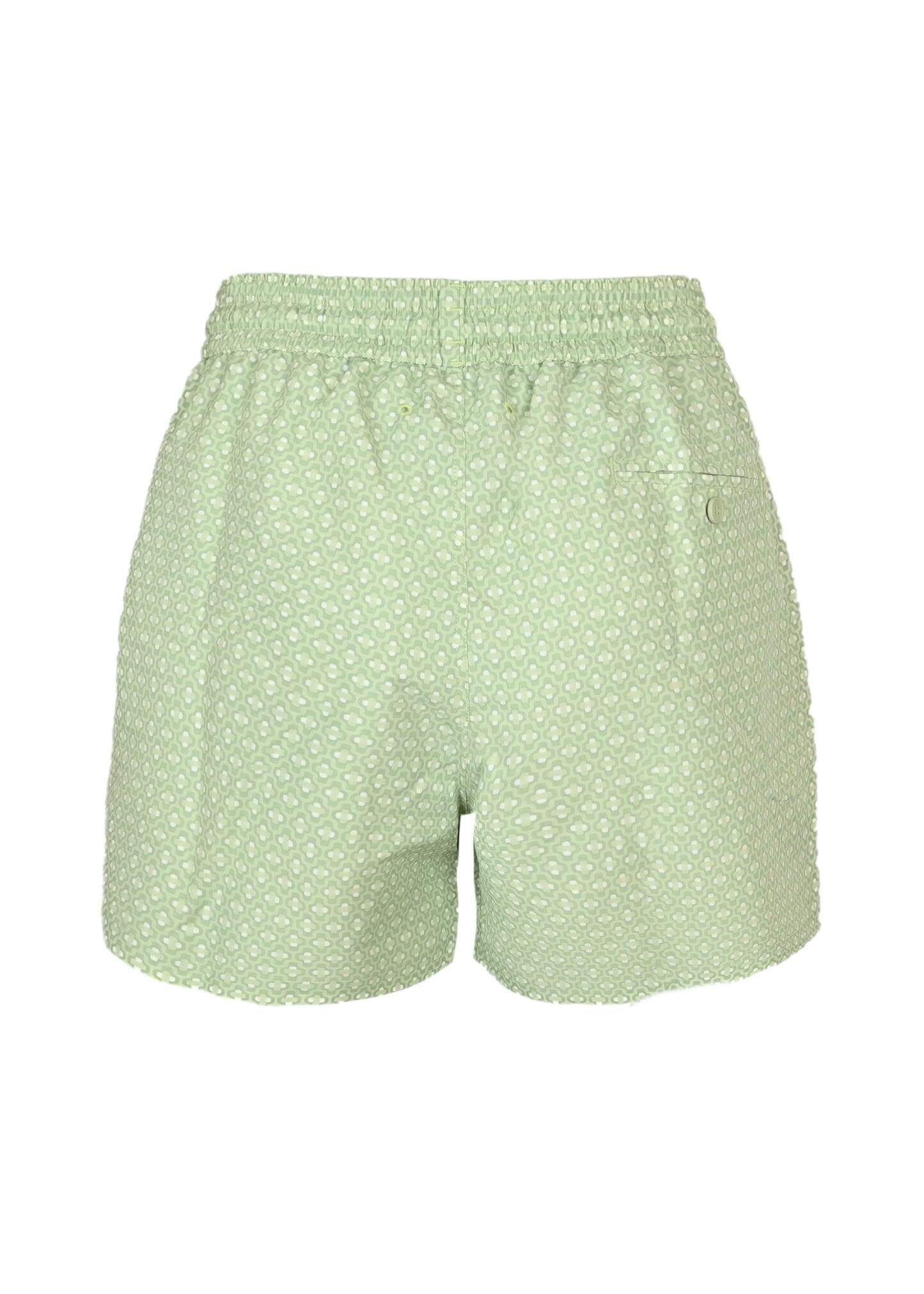 Rio Swim Short Ipanema Micro Print Pistachio