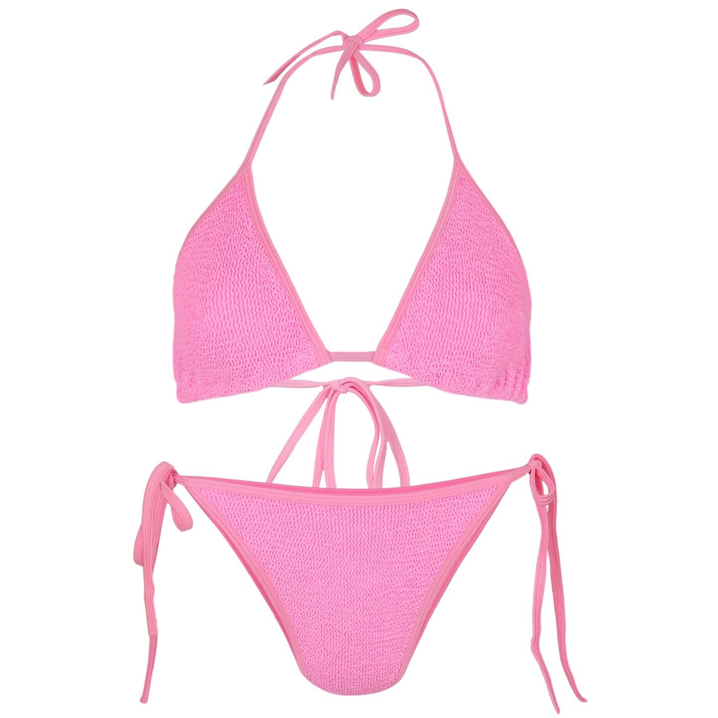 Gina Bikini Bubblegum - ONE SIZE - Bikini