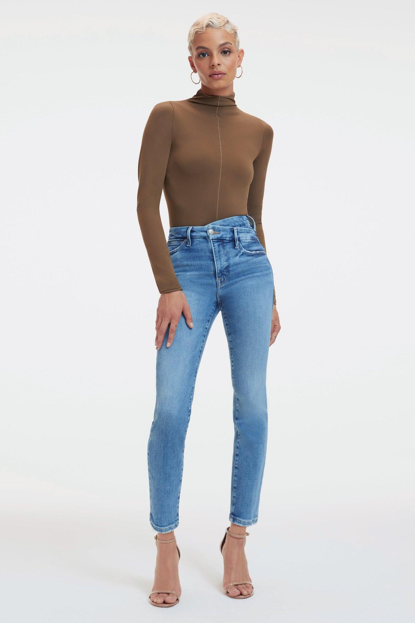 Good Classic Light Compression Jeans Indigo - Bottoms