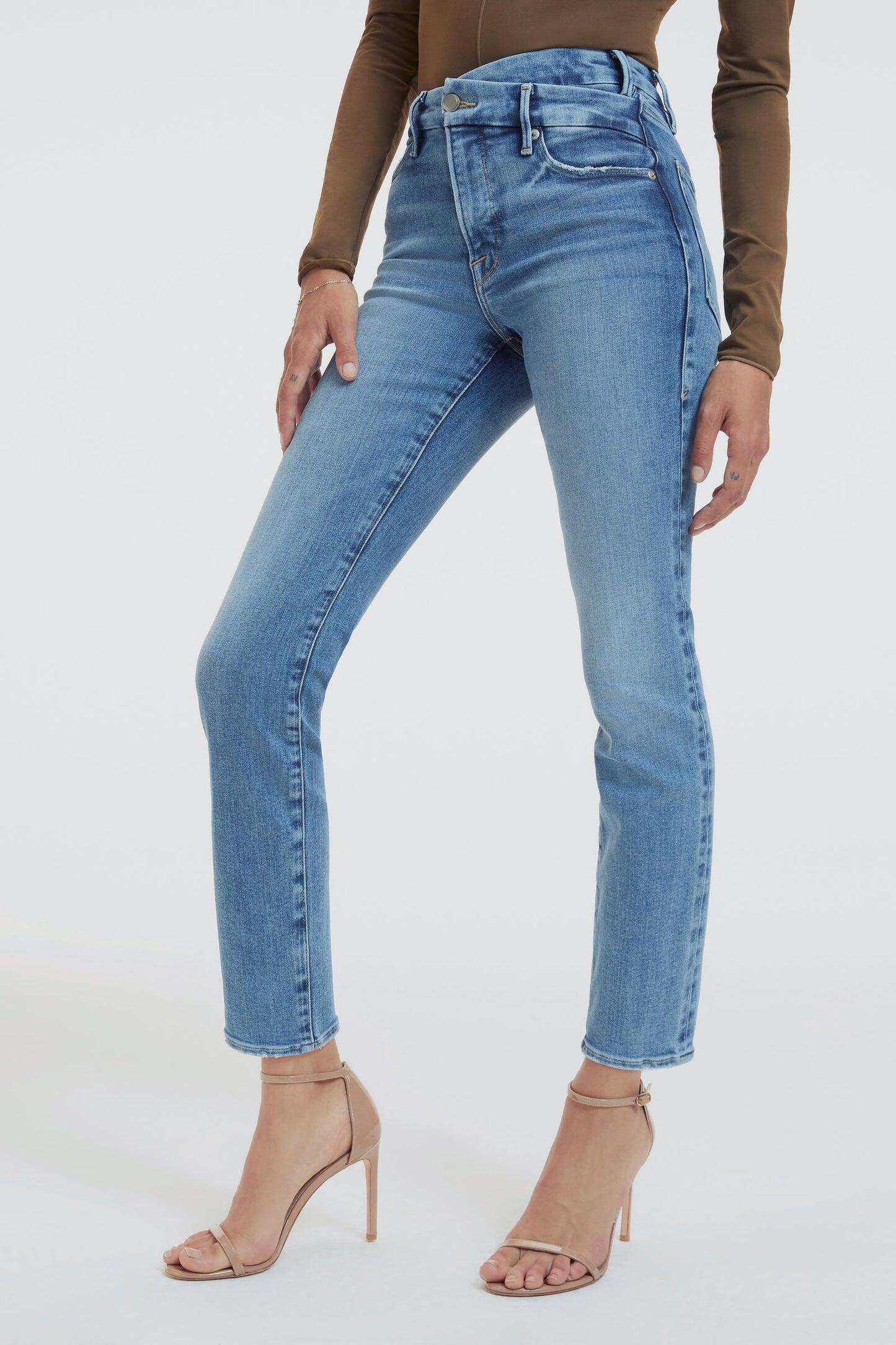 Good Classic Light Compression Jeans Indigo - Bottoms