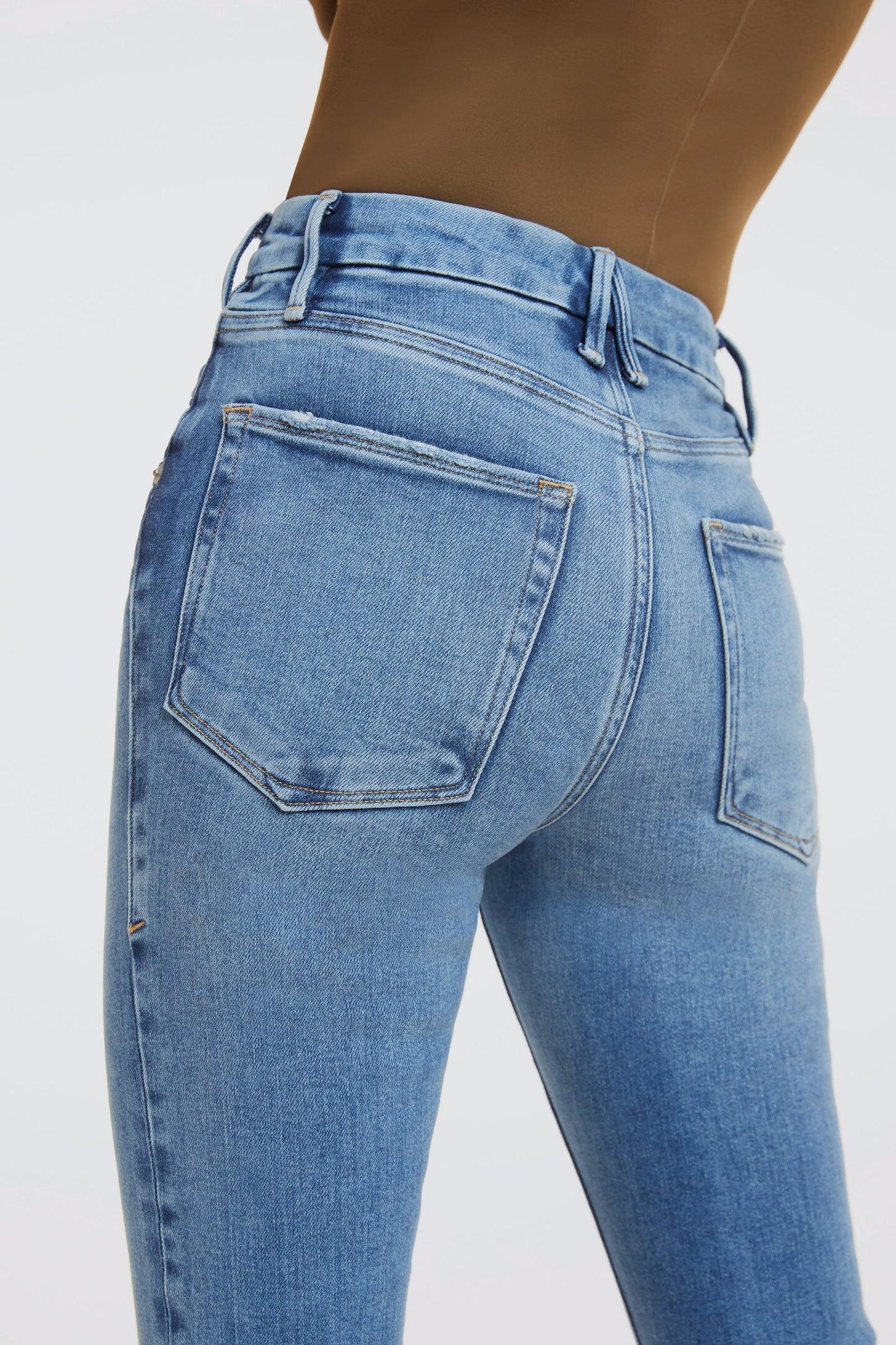 Good Classic Light Compression Jeans Indigo - Bottoms