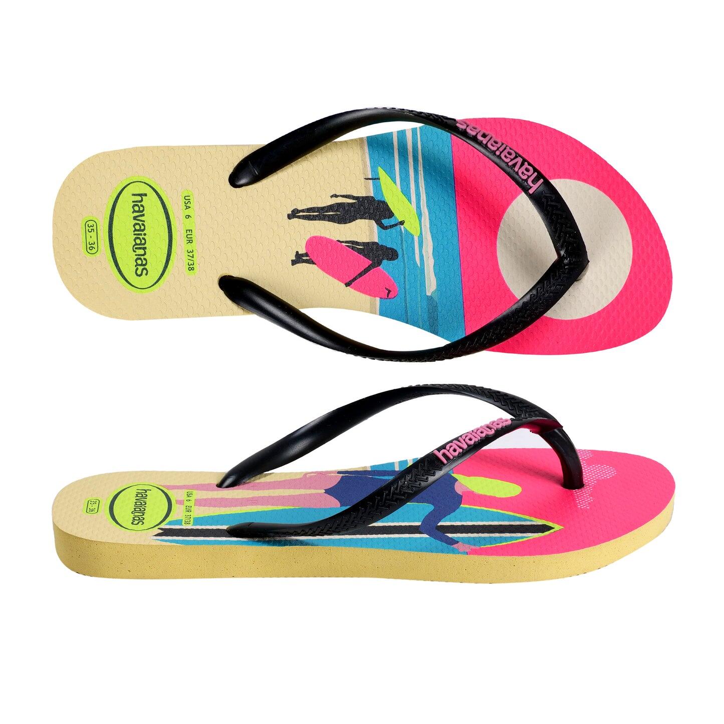 Havaianas Slim Style Mix Lemon Yellow - Shoes
