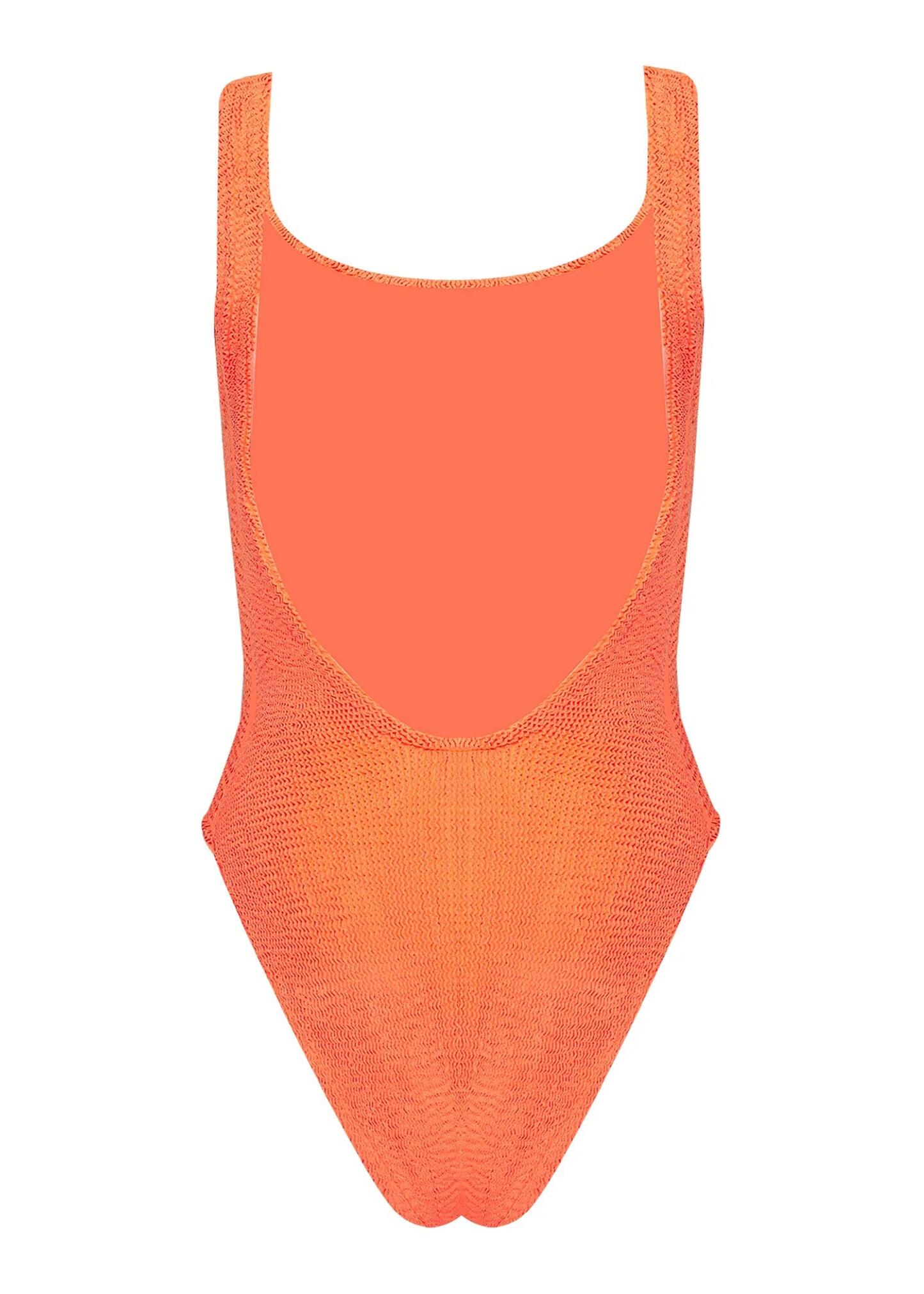 Classic Square Neck Swim Orange