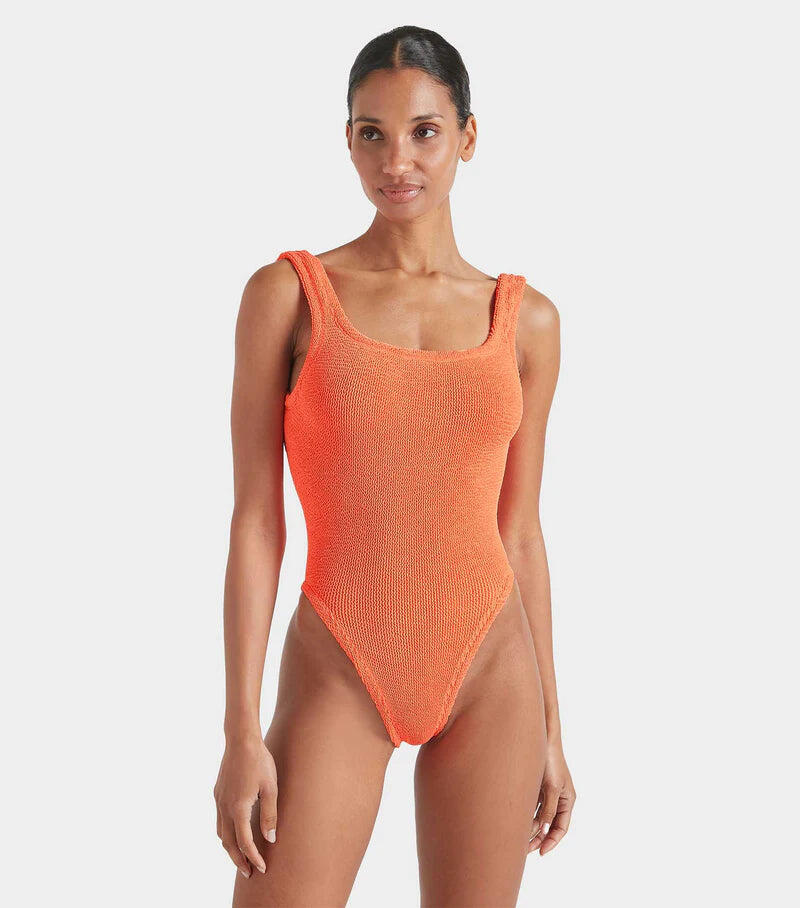 Classic Square Neck Swim Orange