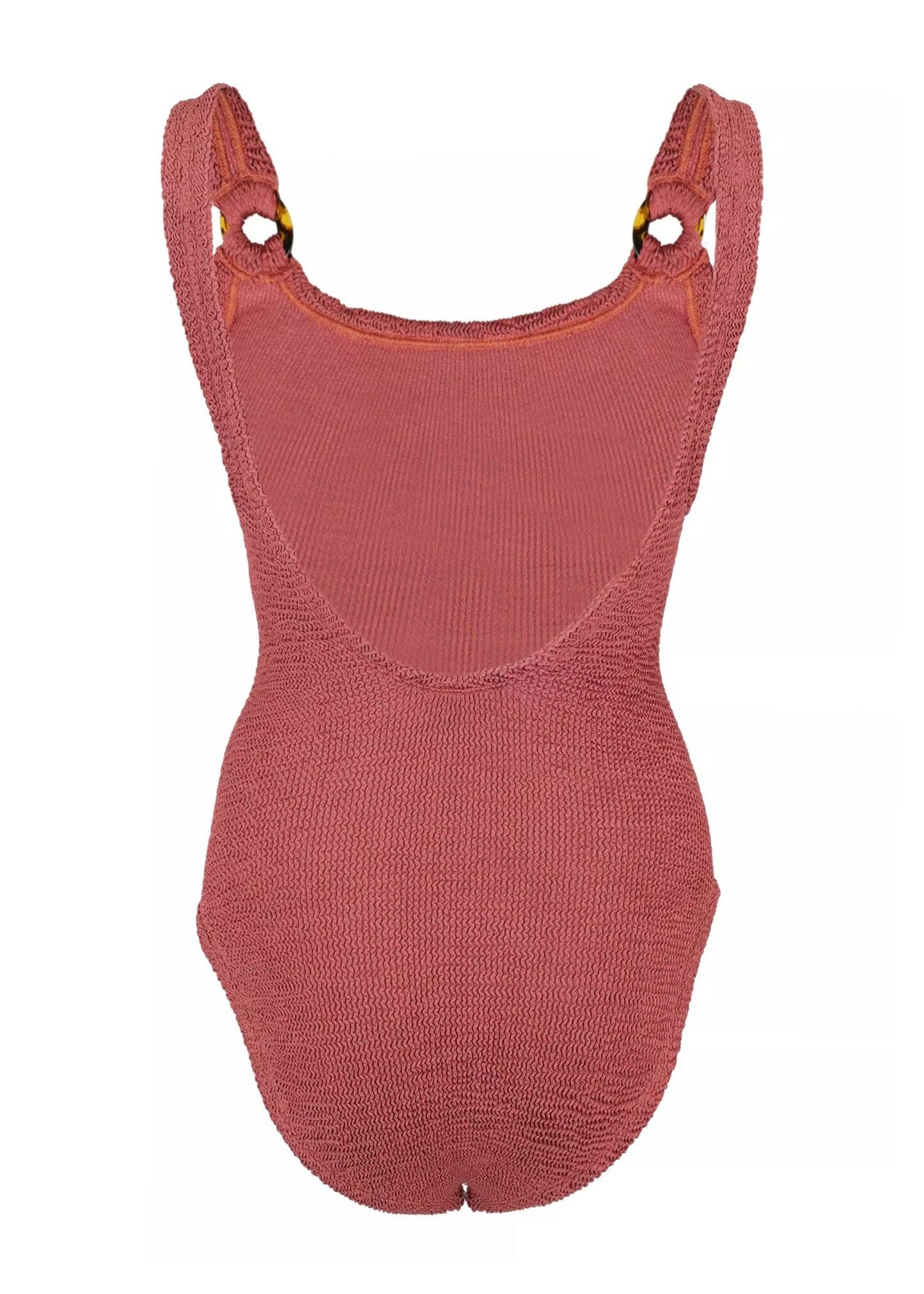 Domino Swim Metallic Rosewood
