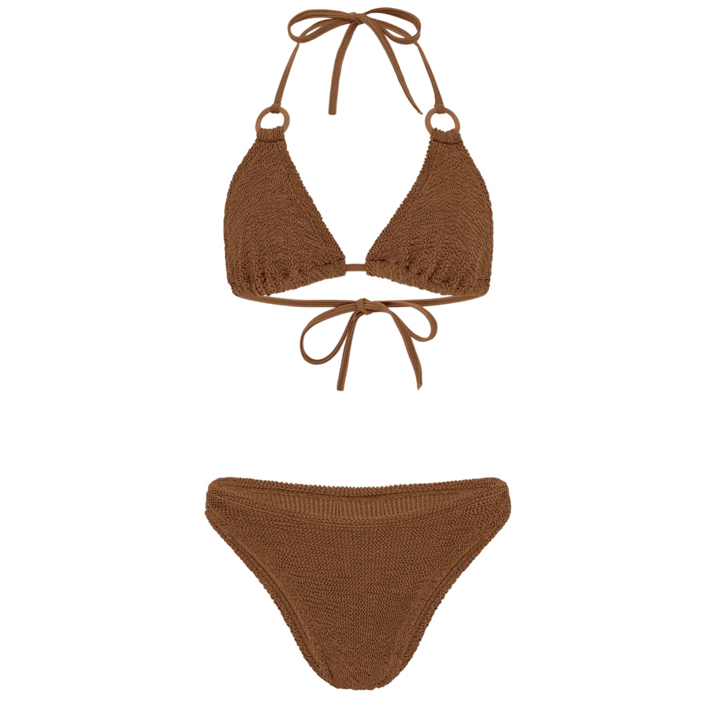 Eva Bikini Metallic Cocoa