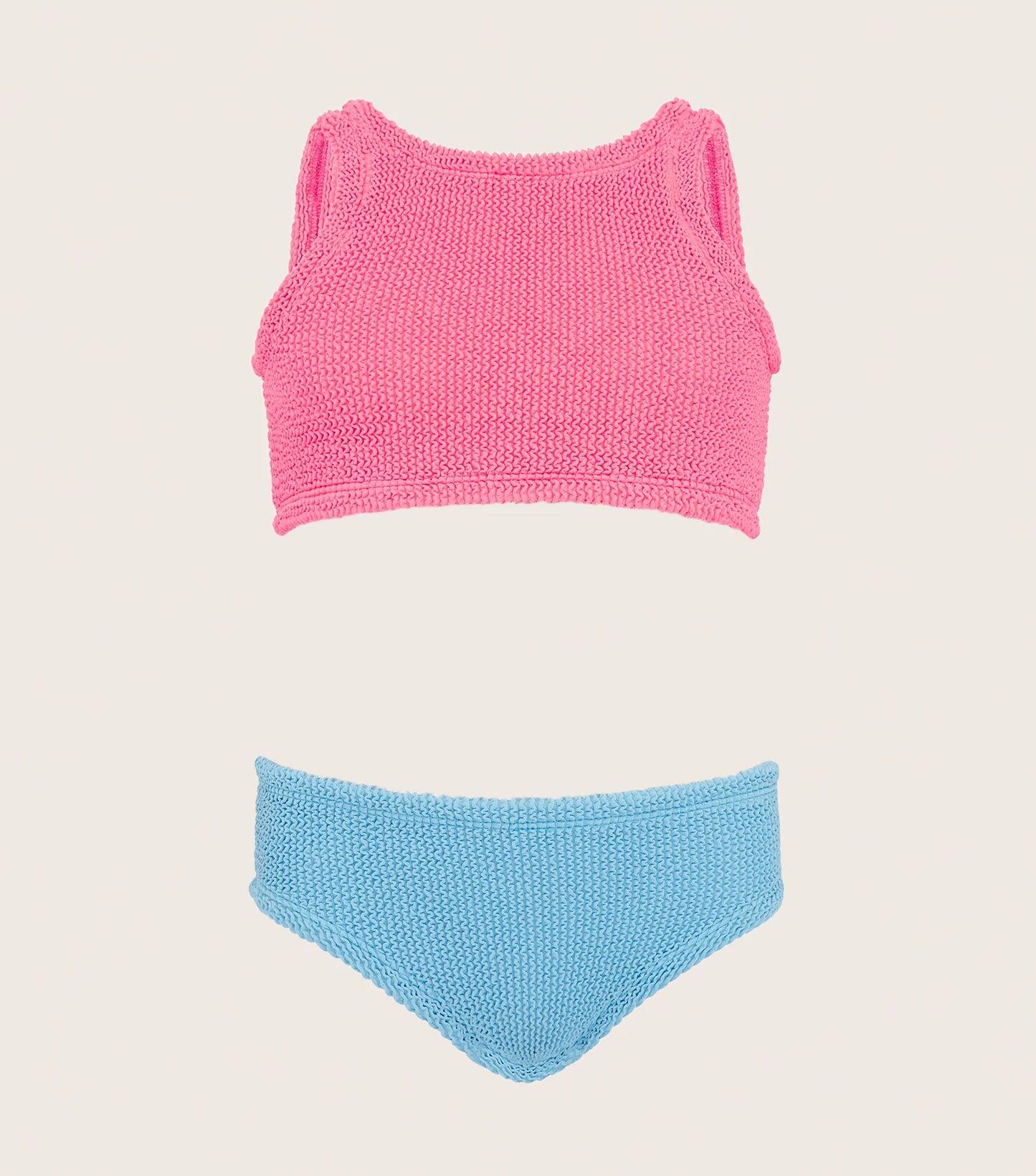 Kids Duo Lyra Bikini Pink/Blue - ONE SIZE - Girls Bikini