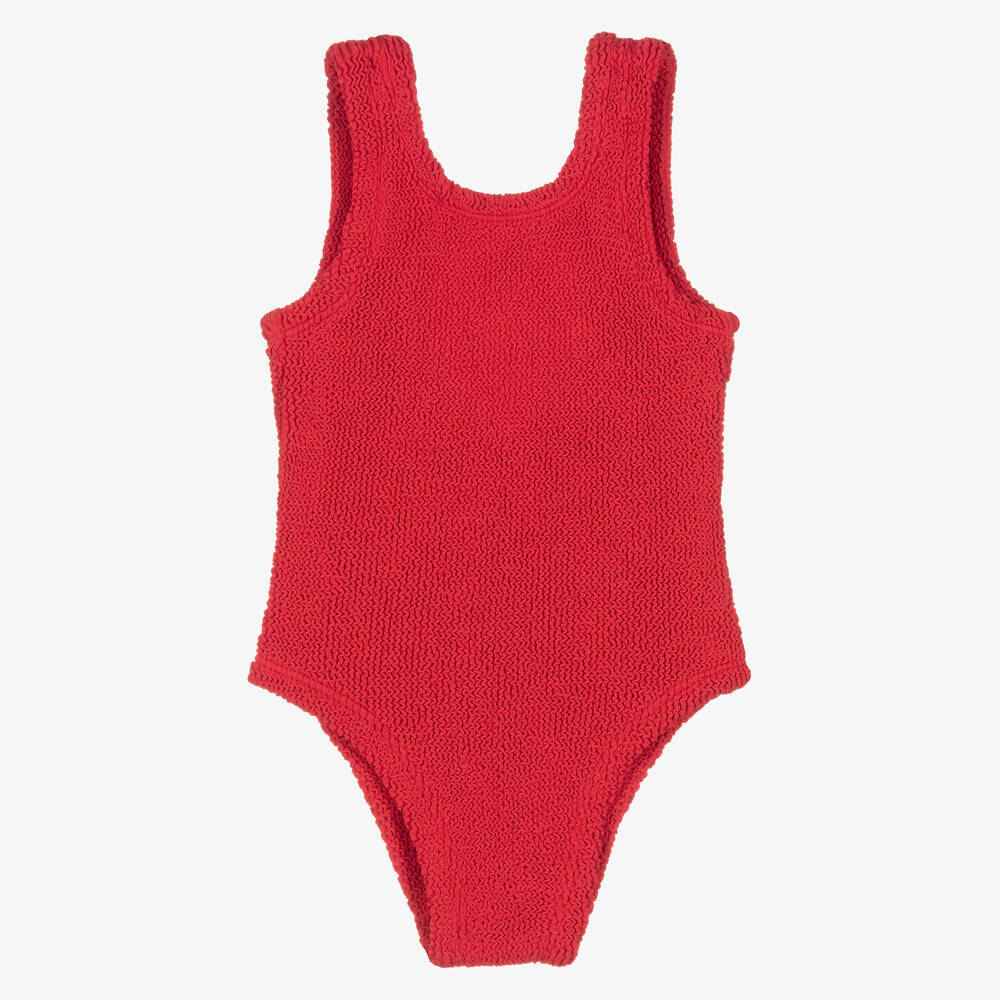Kids Classic Swim Red - Girls One Piece