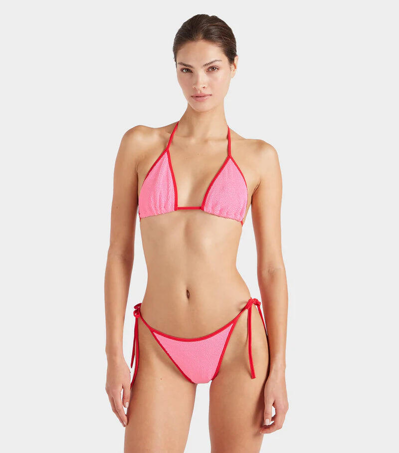 Gina Bikini Contrast Bubblegum/Red