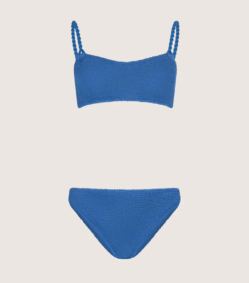 Phoebe Bikini Metallic Denim