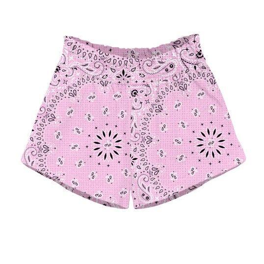 Meave Jr Linen Bandana Round Girl Pullup Short