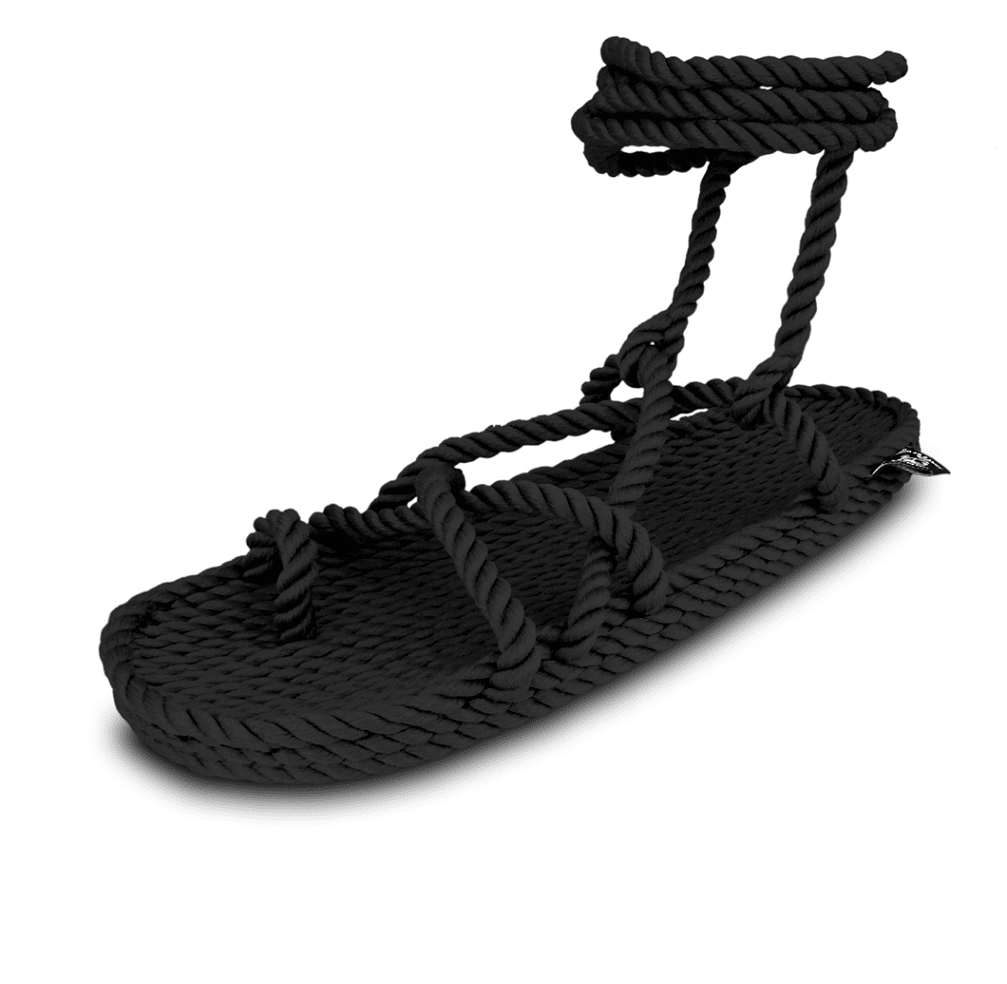 Isla Black Sandals - Shoes
