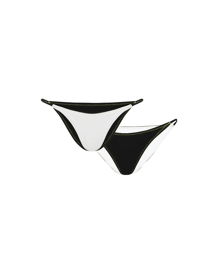 The Revo String Pant Black Twist