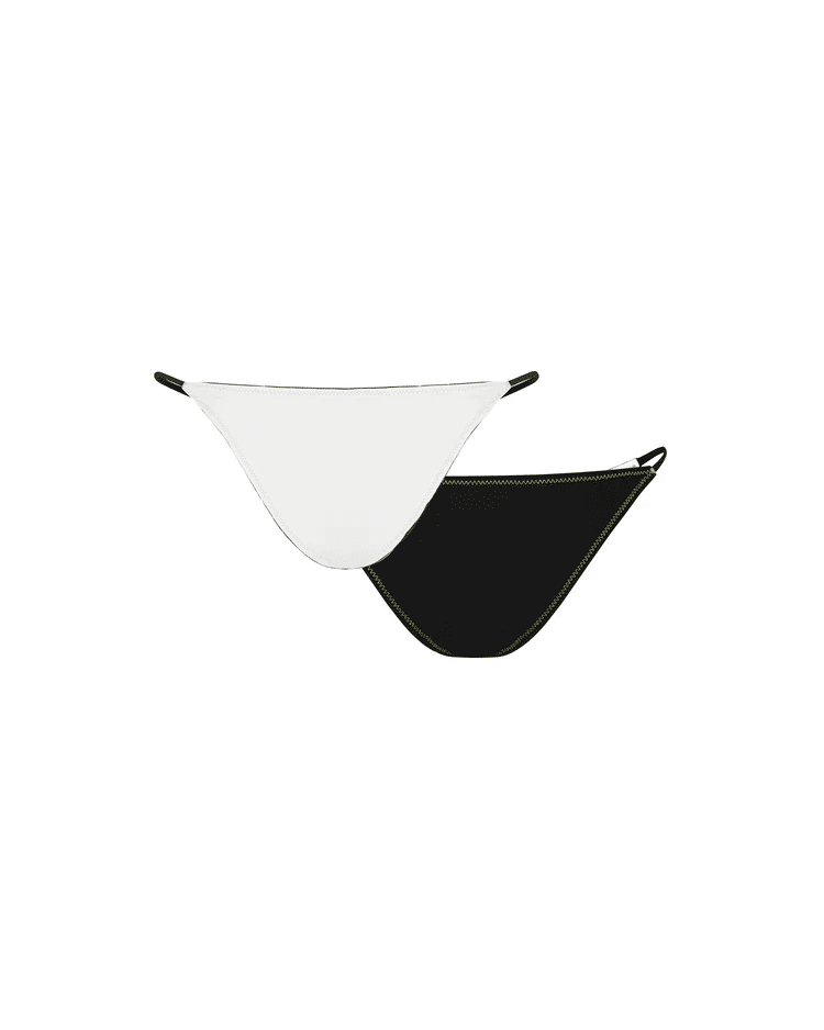 The Revo String Pant Black Twist