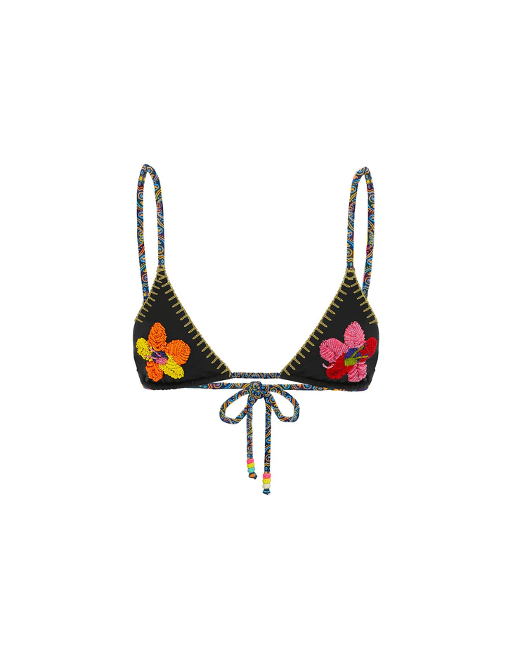 The String Beaded Top Seychelles