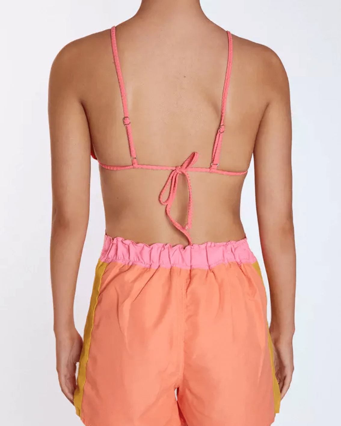 Womens Swim Shorts in Orange - Shorts