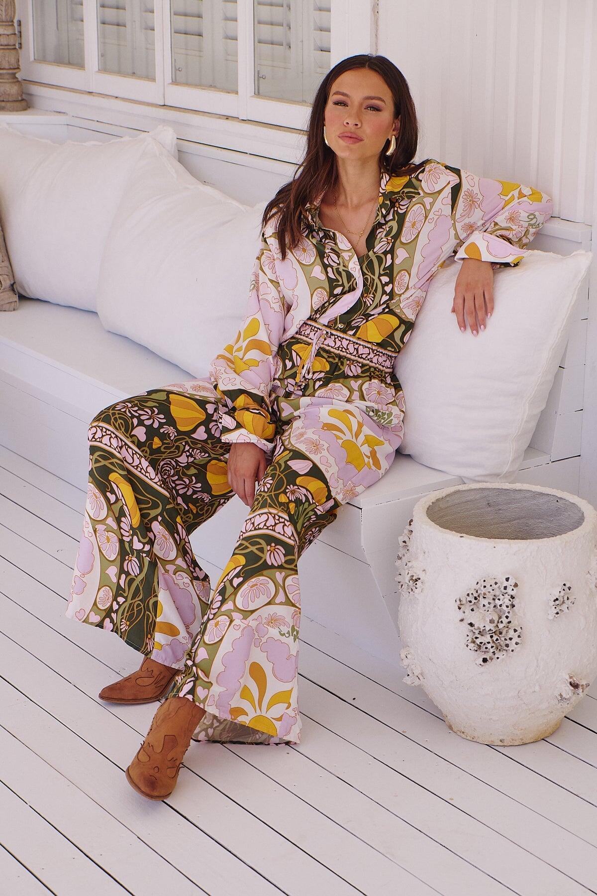Dekota Print Amber Shirt - Top