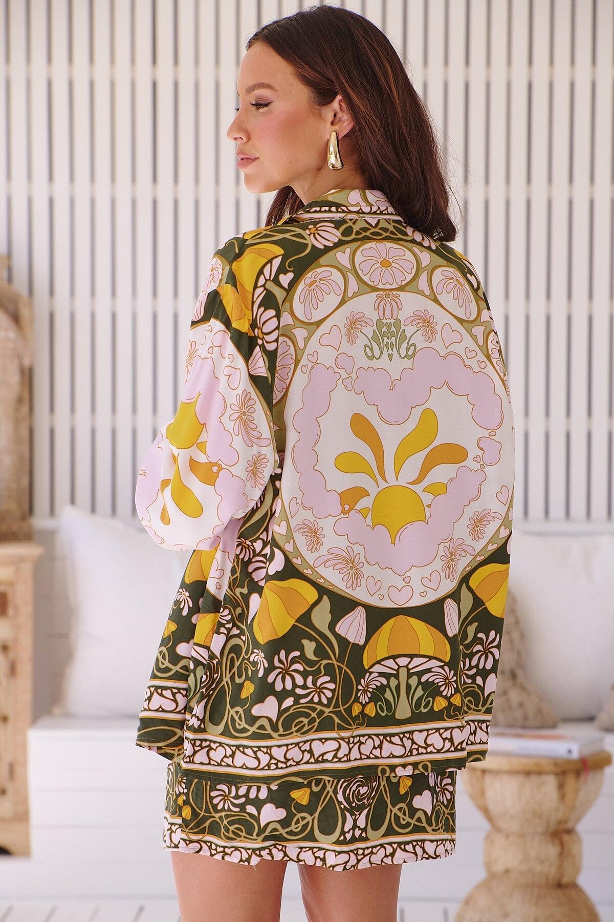 Dekota Print Amber Shirt - Top