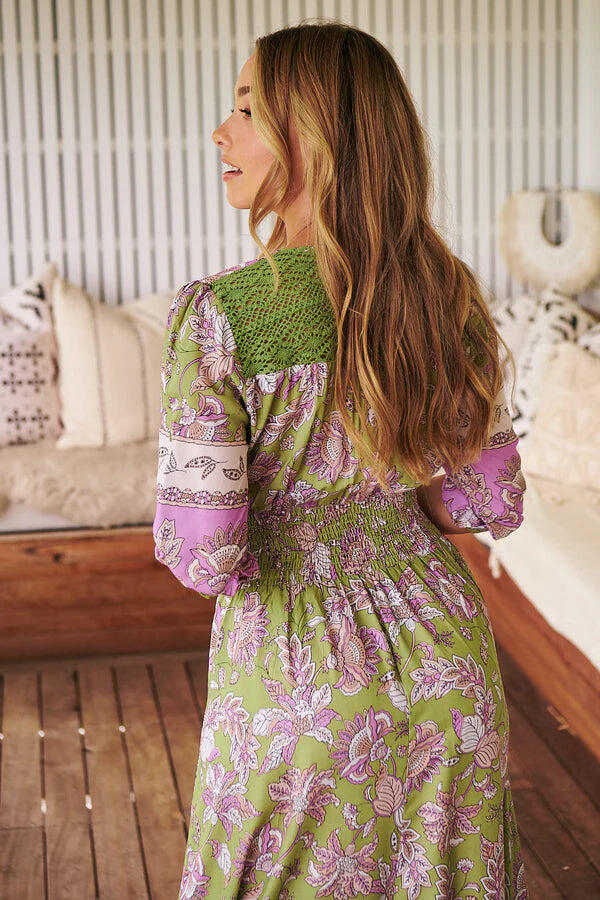 Kaffir Print Indiana Maxi - Dress