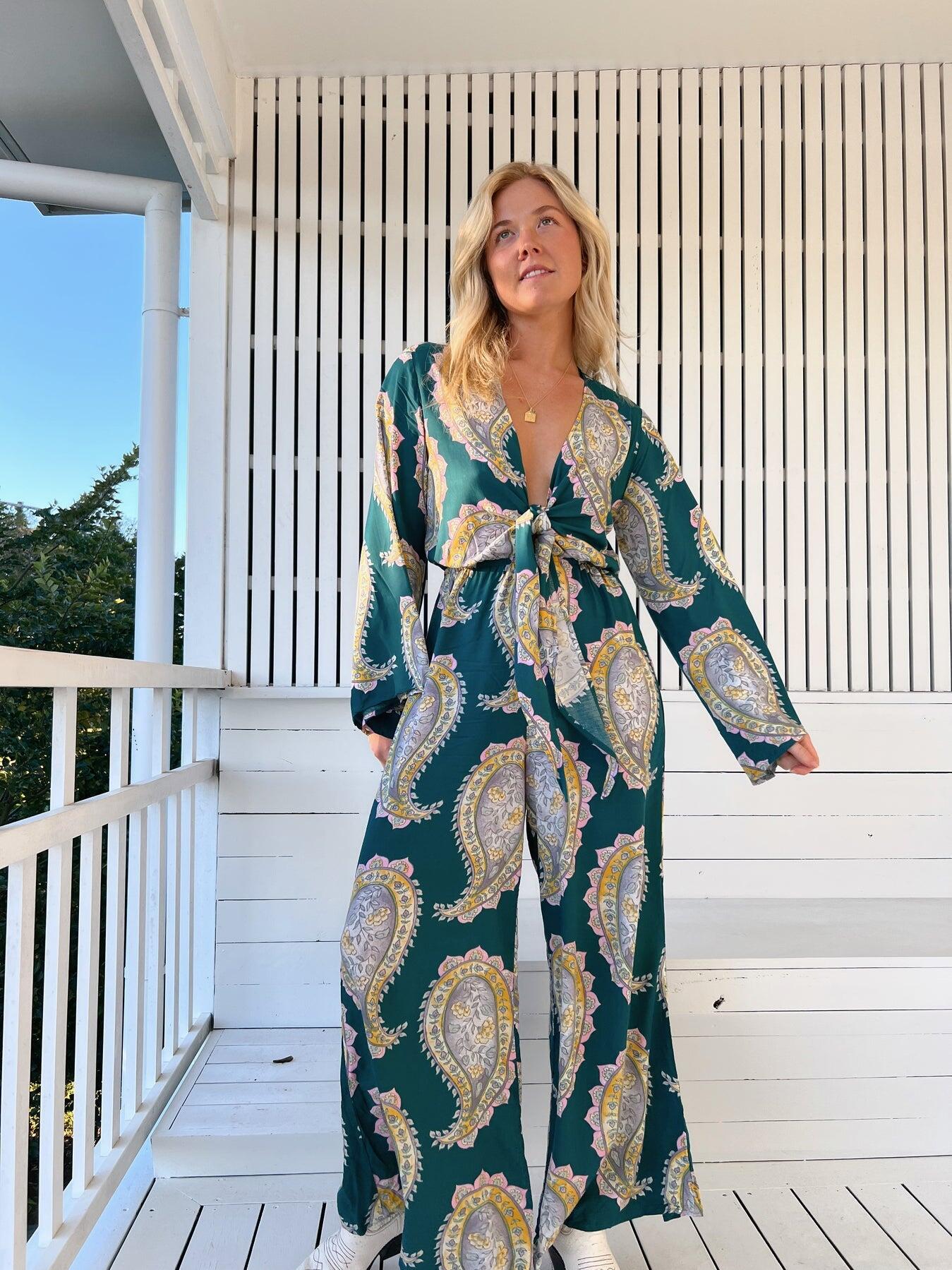 Mahala Print Harlow Jumpsuit - Jumpsuit