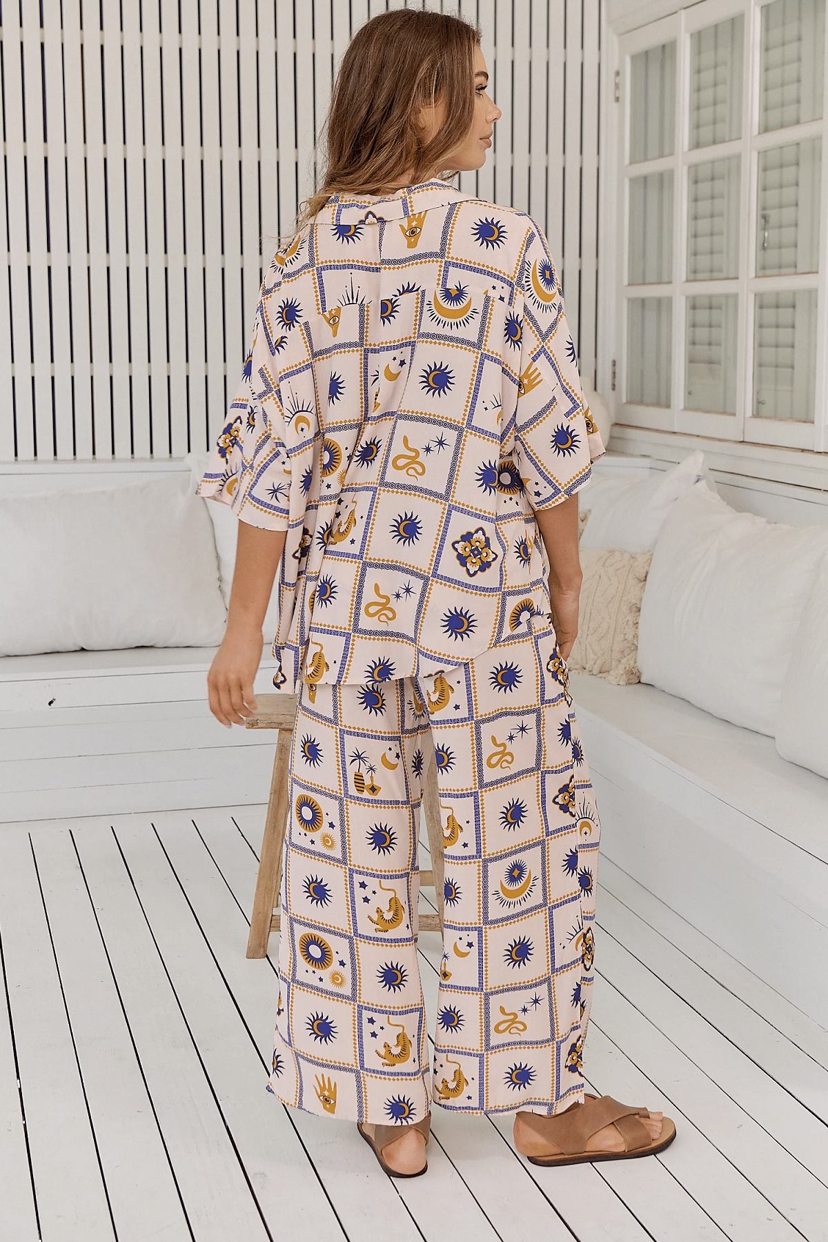 Oracle Print Cici Pant - Bottoms