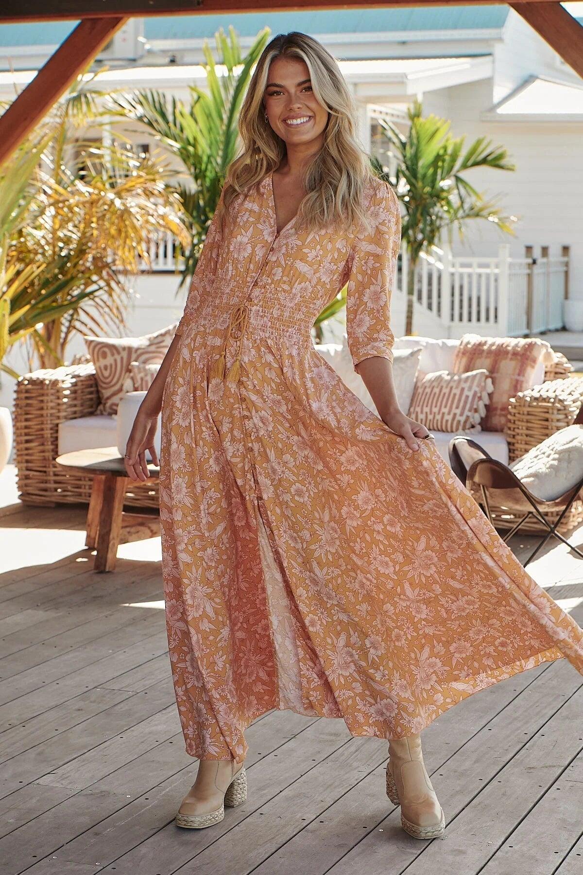 Ivey Print Indiana Maxi - Dress