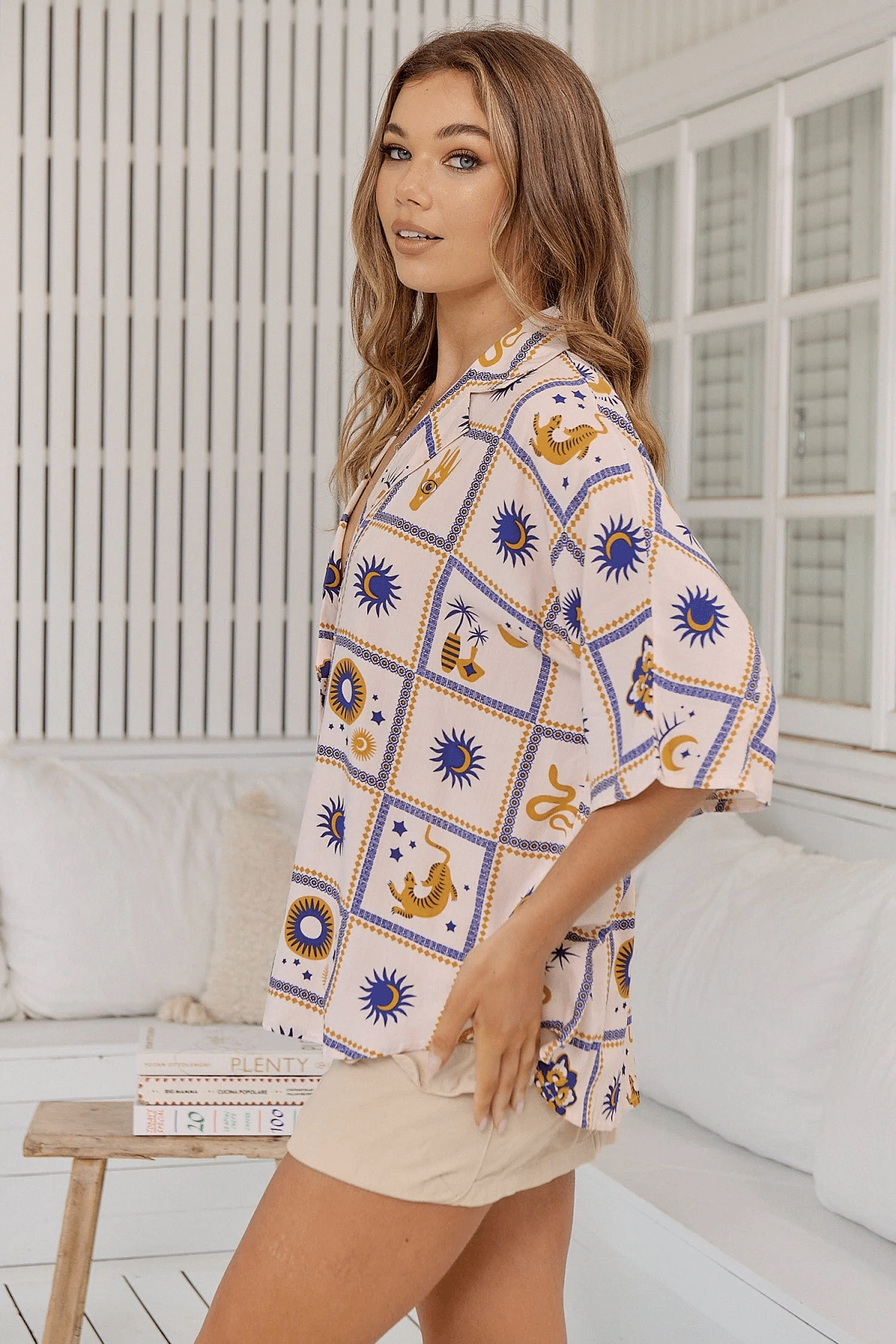 Oracle Print Samara Shirt - Top